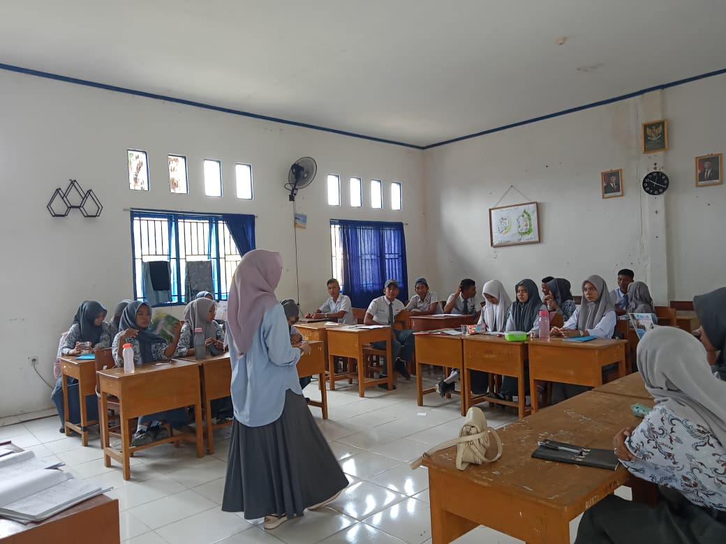 Sosialisasi Bimbel TIEC-ID di SMA Negeri 7 Takalar